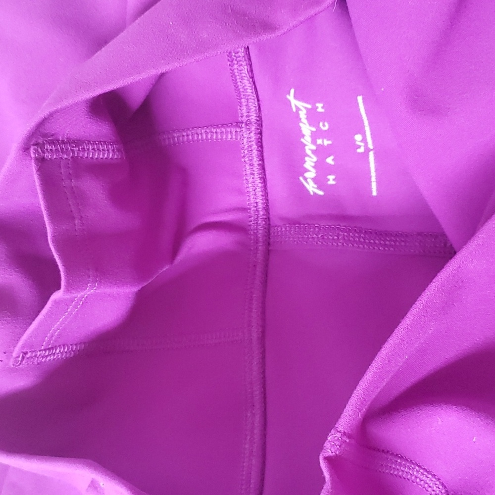 FP Movement x Hatch Never Better Maternity Leggings/Fluorescent Berry - Picture 9 of 10